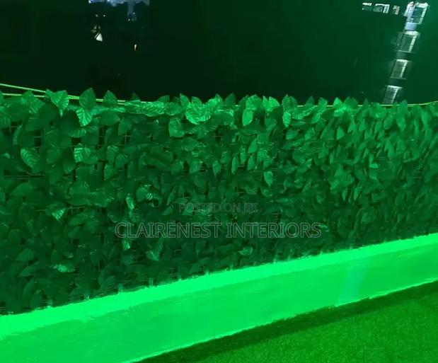 Green Privacy Fence Made Beautiful