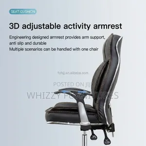 Office Chair:High -Back Elgonomic Modern Leather Chair