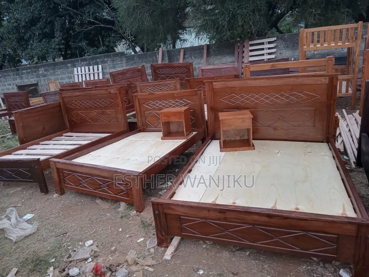 Mahogany Bed 5 by 6