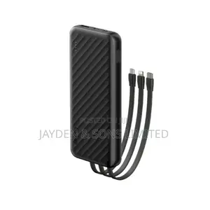 Oraimo 10,000mAh 12W Power Bank With Built-in Cables