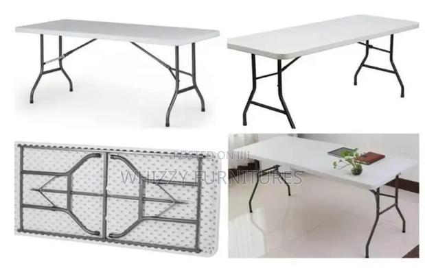 Catering Rectangular Foldable Table 6fts - thumbnail 4