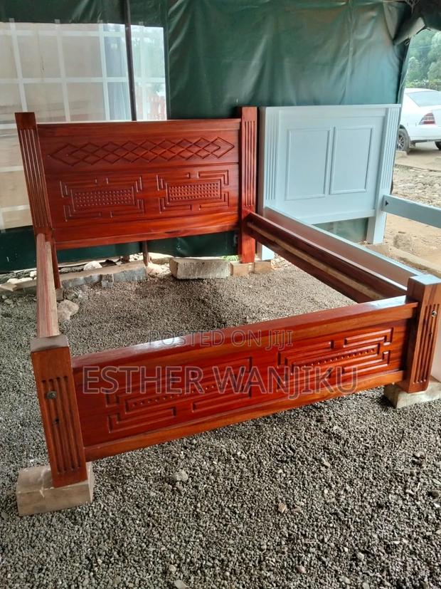 Mahogany Bed 5 by 6 - thumbnail 3