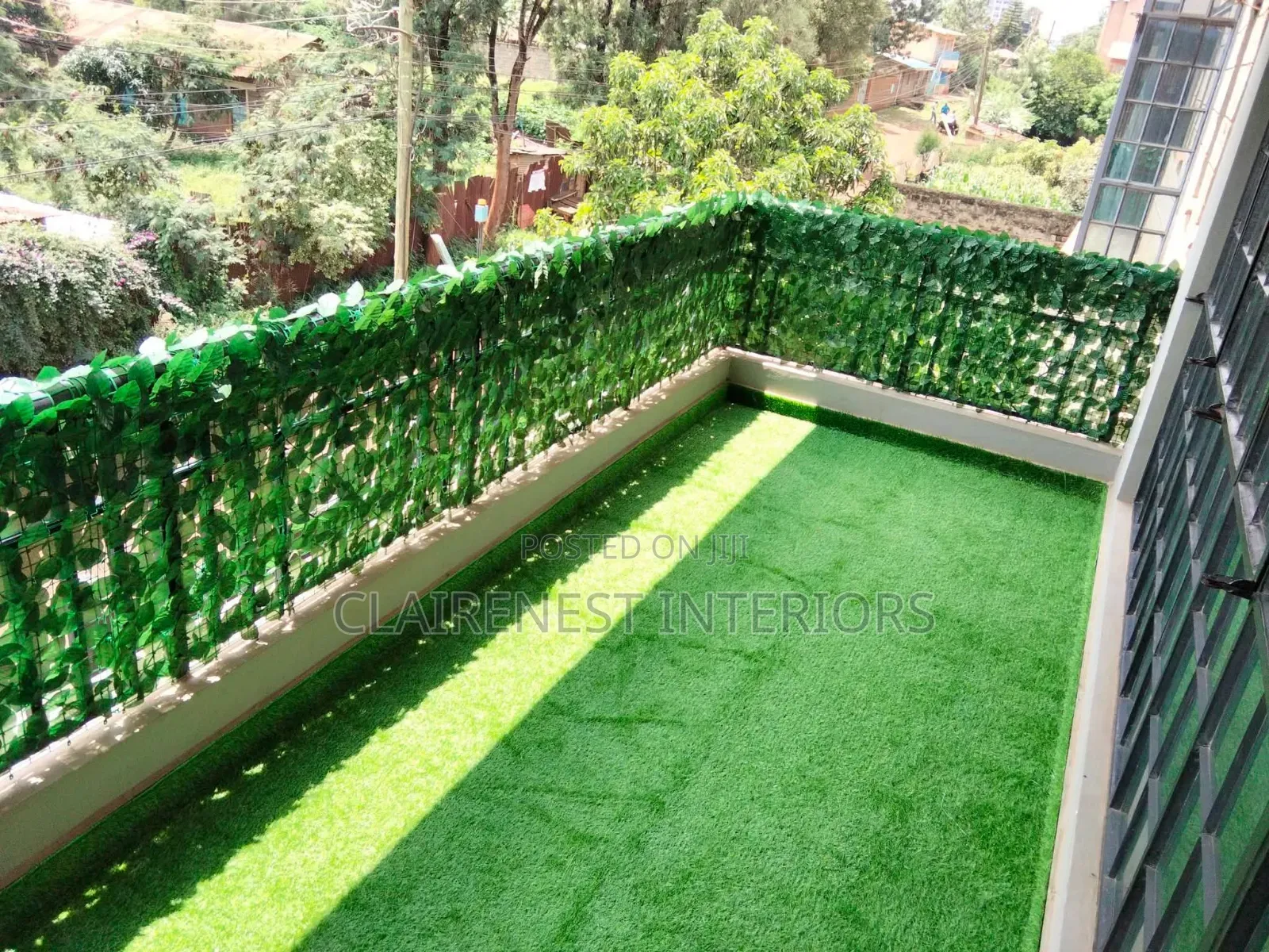 Privacy That Adds Beauty 3m Wide Artificial Privacy Fence