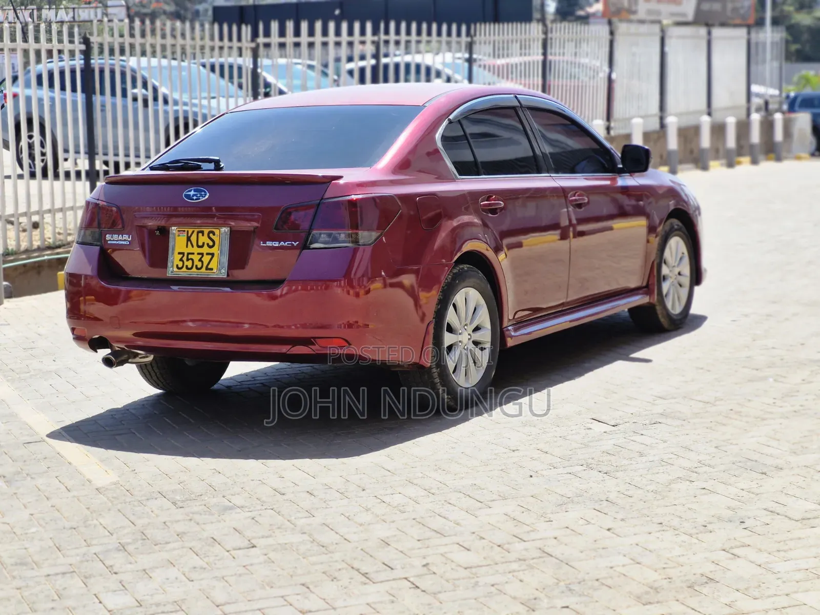 Subaru Legacy 2011 Maroon