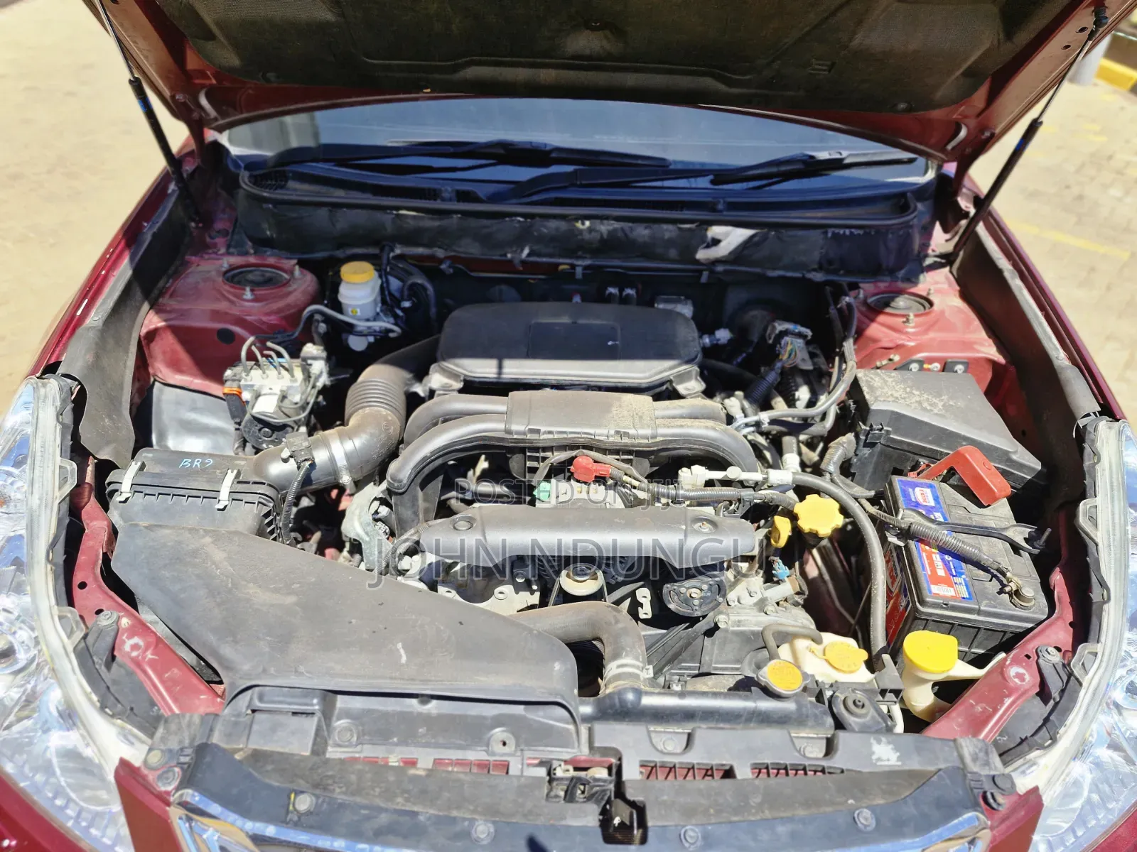 Subaru Legacy 2011 Maroon
