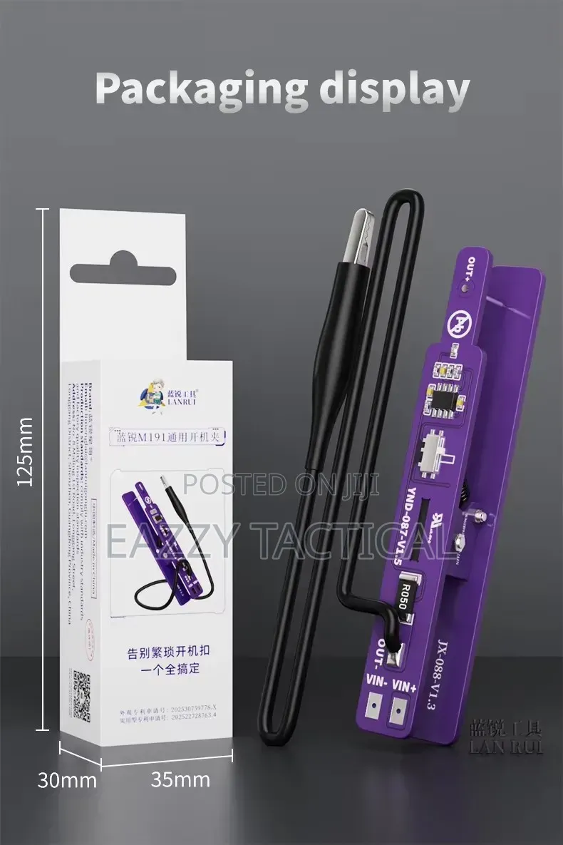 Lanrui M191 Universal Power on Clip for iPhone/Android Phone/Tablet