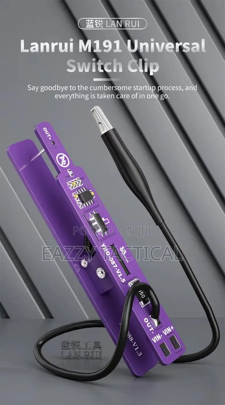 Lanrui M191 Universal Power on Clip for iPhone/Android Phone/Tablet