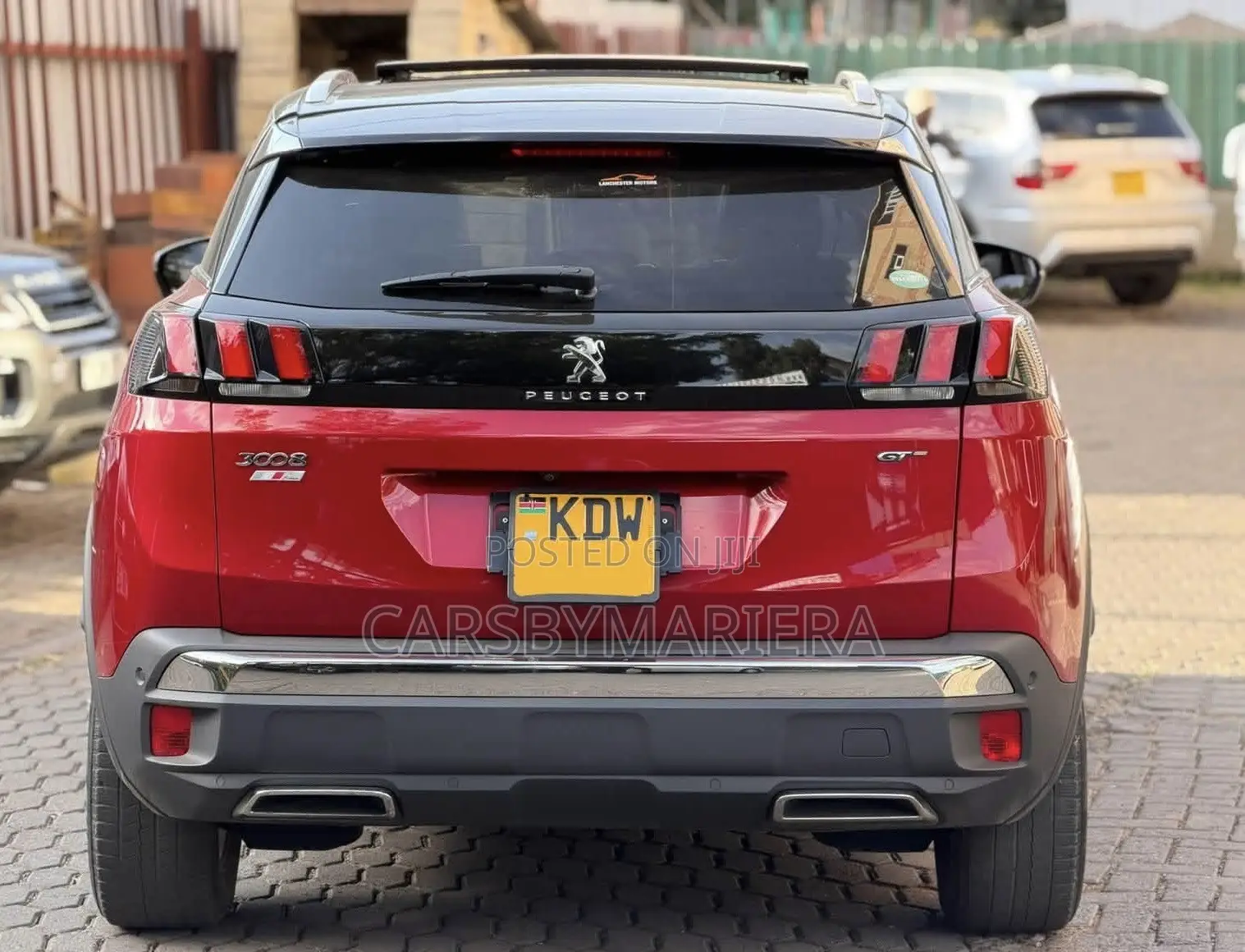 Peugeot 3008 2018 Red