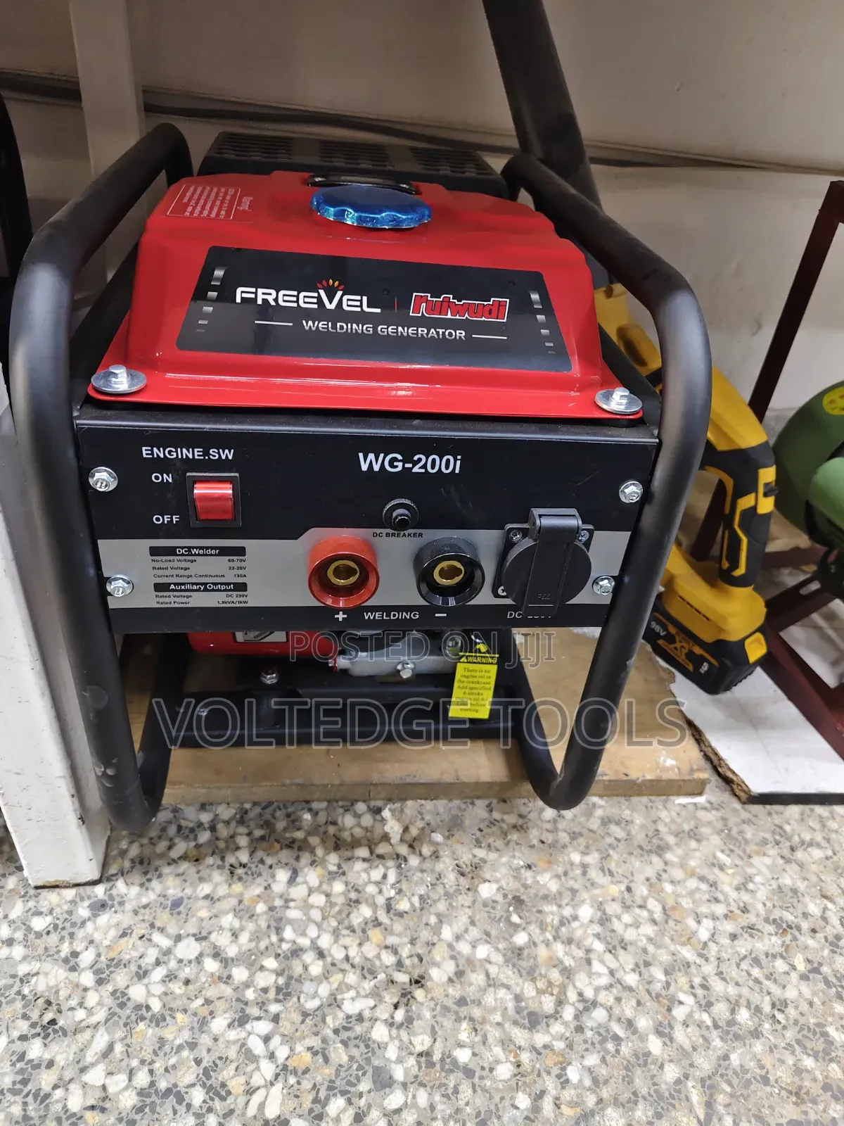 Freevel WG-200i 2-in-1 Petrol Welding Generator (1.3KVA / 120A)