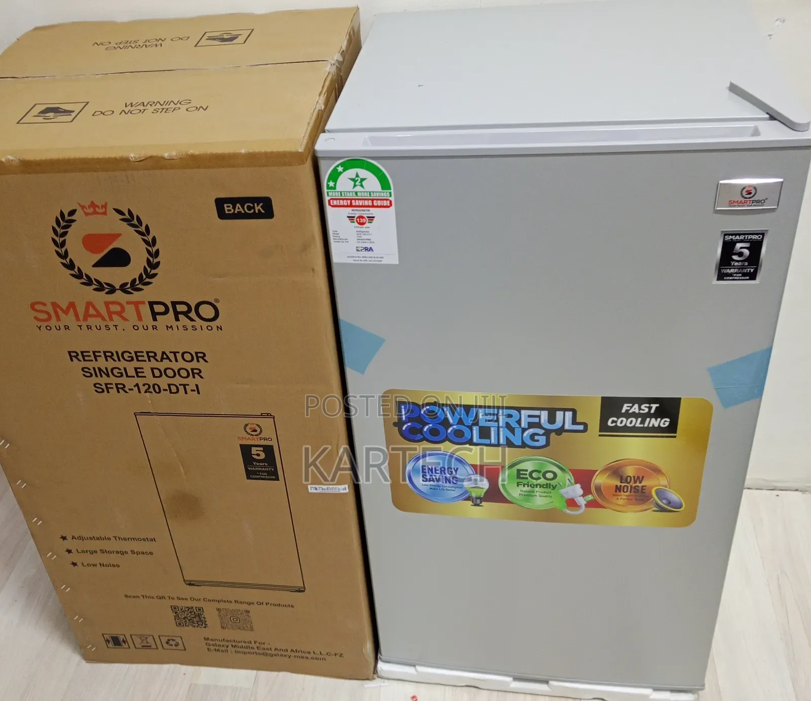 SmartPro 90 LTRS Energy Saving Single Door Refrigerator