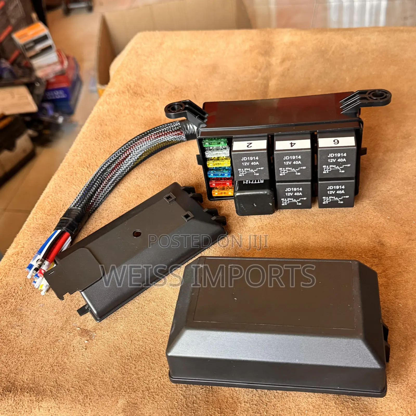 6way Prewired Relay and Fuse Box