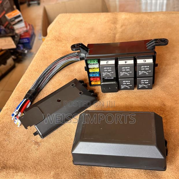 6way Prewired Relay and Fuse Box