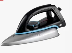Electric Dry Iron Box White Blue