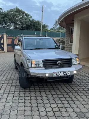 Toyota Land Cruiser 2002 Silver