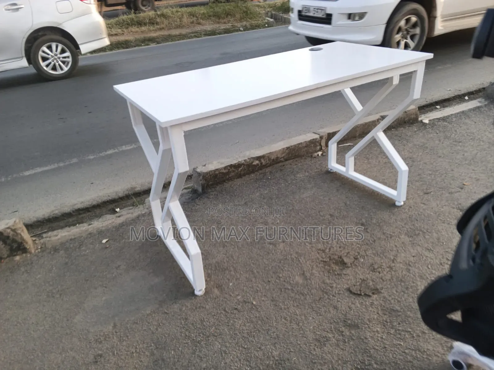 Office Table Metallic Frame Caucus Table
