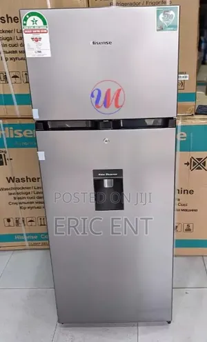 Hisense 205 Litres Double Door Refrigerator With Dispenser