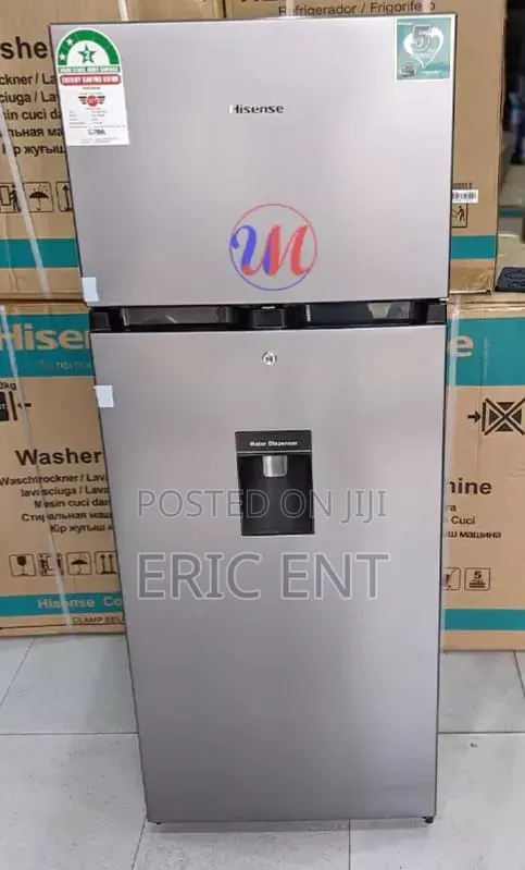 Hisense 205 Litres Double Door Refrigerator With Dispenser