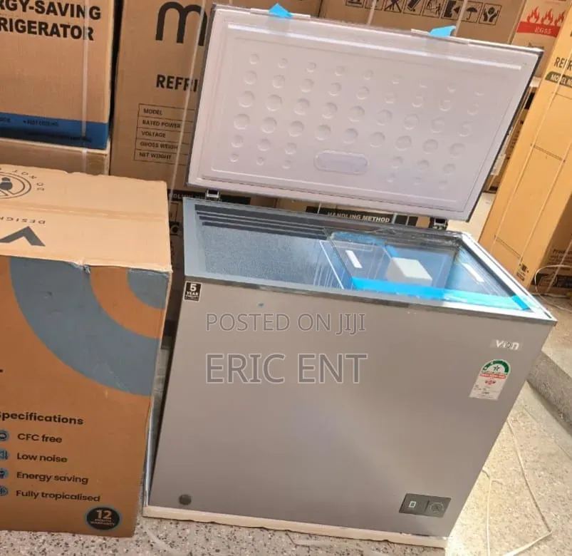Von 254 Litres Chest Deep Freezer