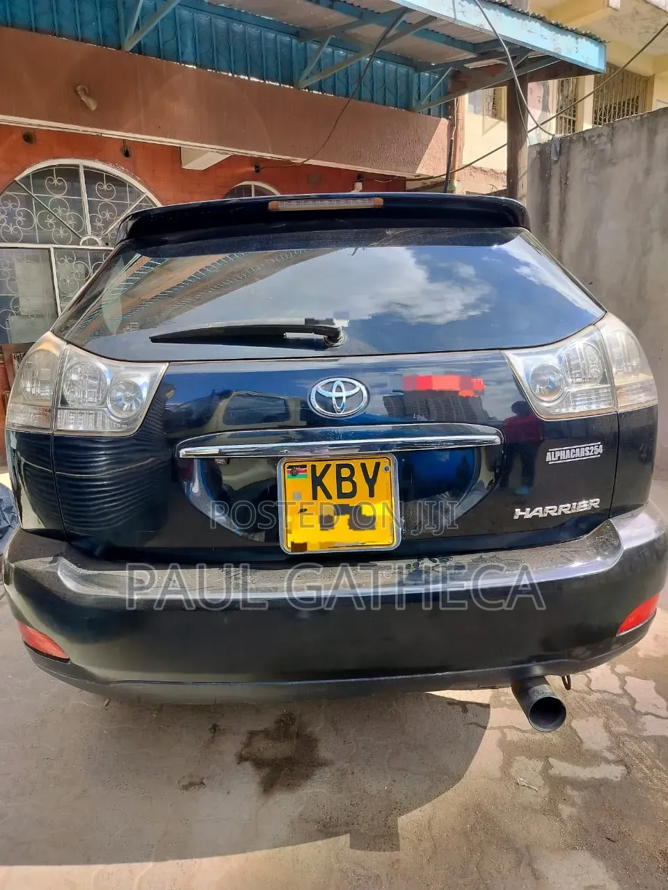 Toyota Harrier 2008 Black