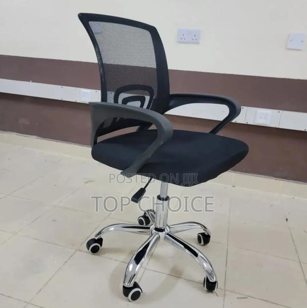 1.2-M Home Computer Desk and Swivel Mesh Chair - thumbnail 2