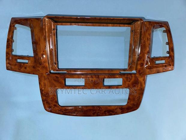 Hilux/Vigo 2009s Wood Finish 9inch Android Conversion Kit - main view