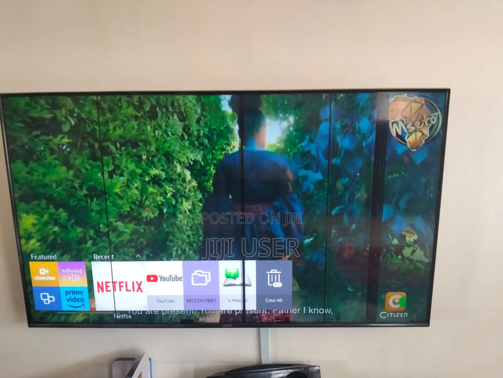 Samsung 50 Inch TV With Lines