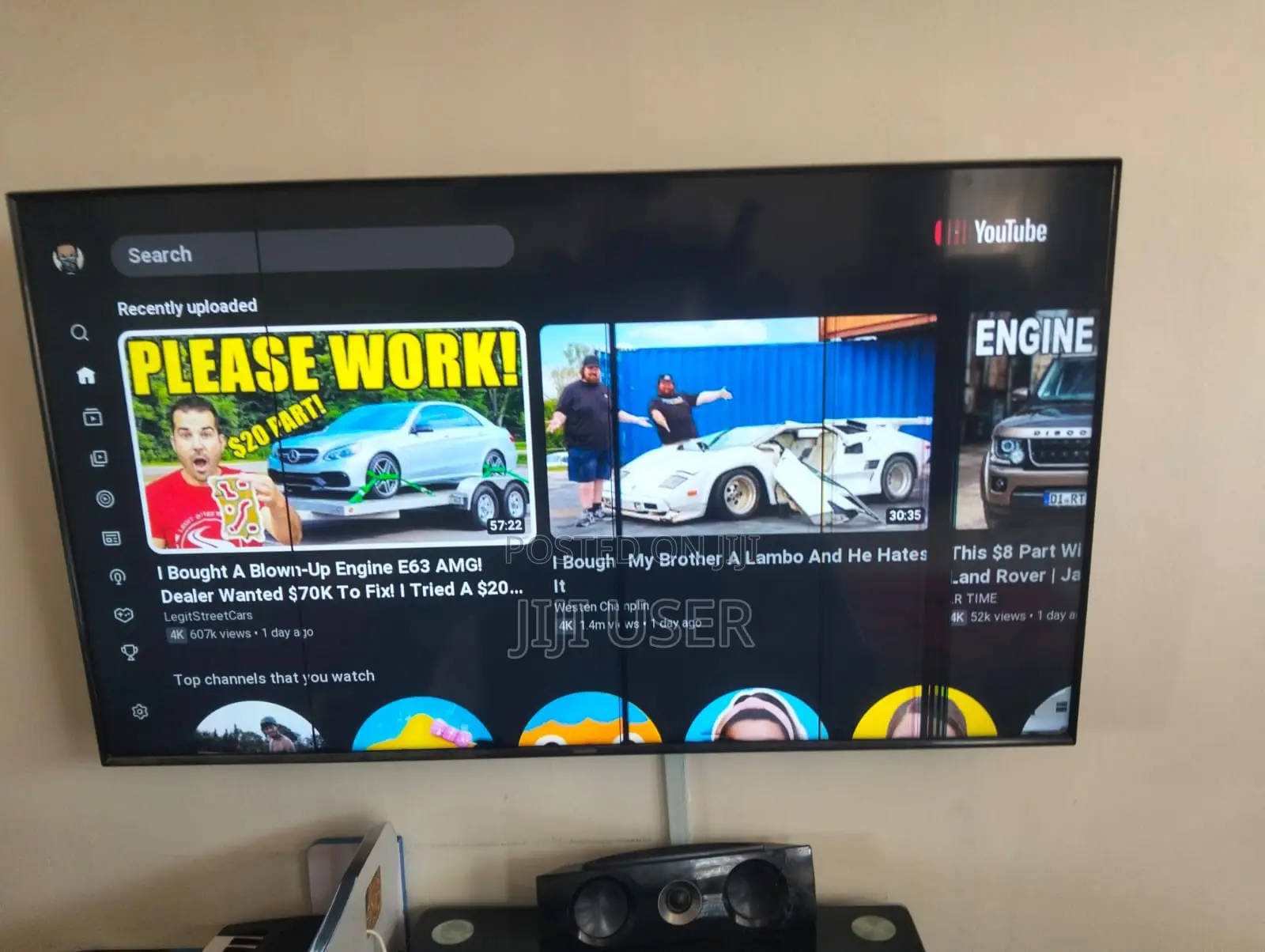 Samsung 50 Inch TV With Lines