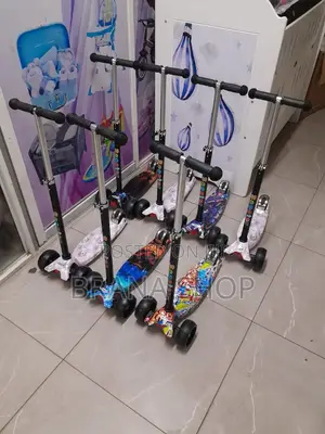 LED Light-Up Kids Scooter – Bright, Fun Colourful