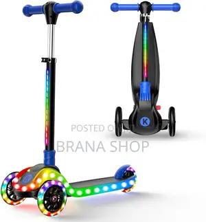 Glowing Wheel Kids Scooter – Roll in Style