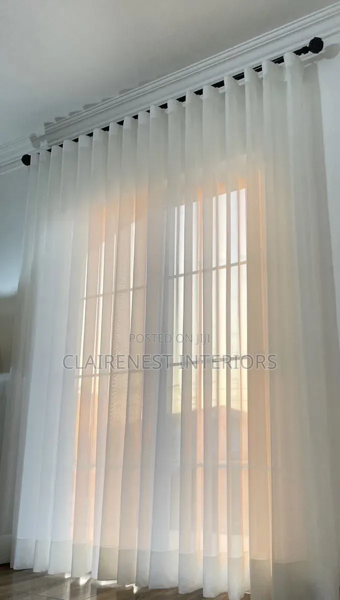 Beautiful Milk White Sheers That Match Your Vision.