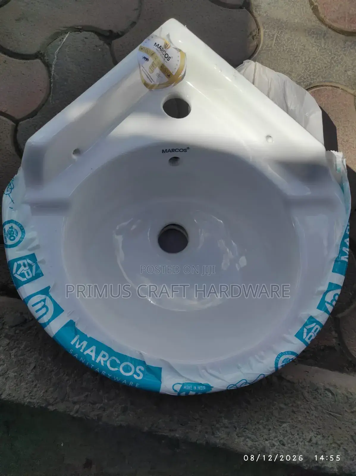Corner Sink -Marcos