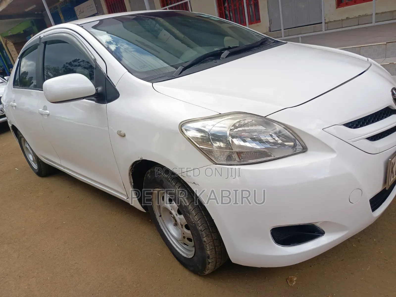Toyota Belta 2009 White