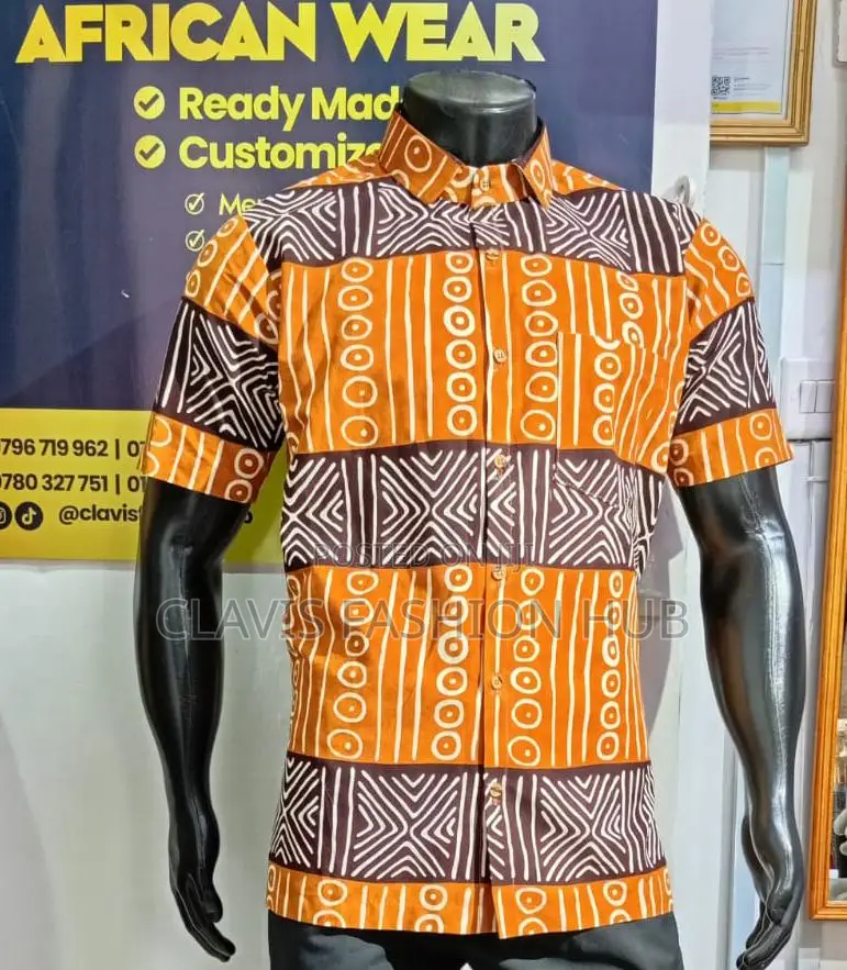 Ready Made Various Kitenge Shirts for Men