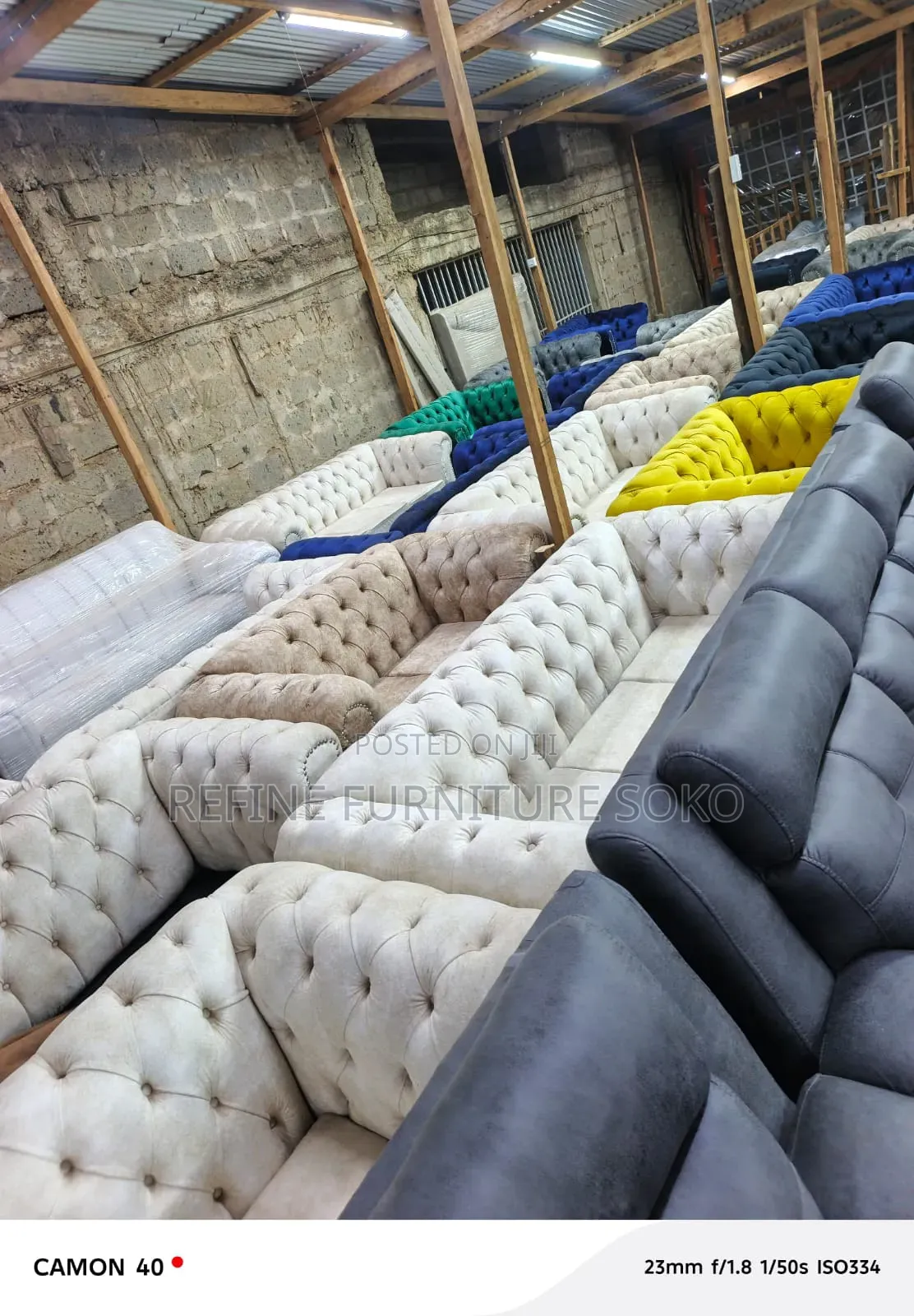 Chester Tufted U Shape Seat 2 +3 and 7 Seats Available