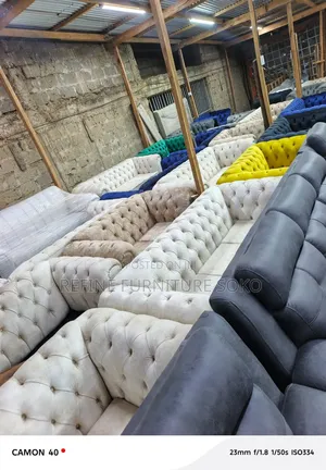 Chester Tufted U Shape Seat 2 +3 and 7 Seats Available