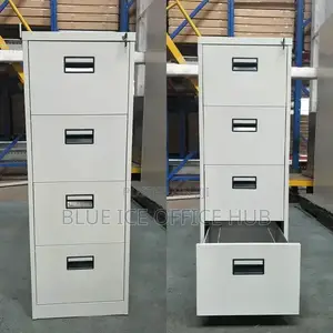 Executive 4 Drawer File Cabinet for Office Home