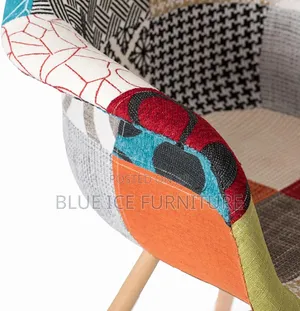 Modern Fabric Dining Accent Chair
