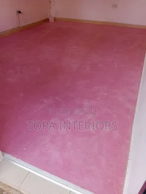 Maroon Office Floor Carpets Wall to Wall Flooring Installation