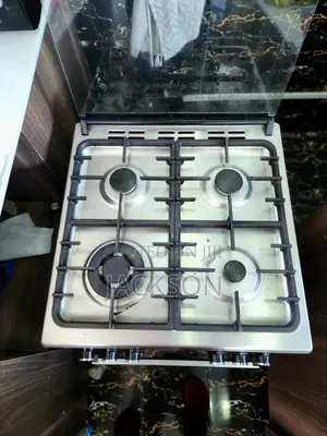 Beko 4 Gas Burner + Electric Oven Cooker - Stainless Steel,