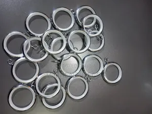 Shiny New Silver Round Rings