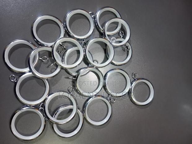 Shiny New Silver Round Rings - thumbnail 2