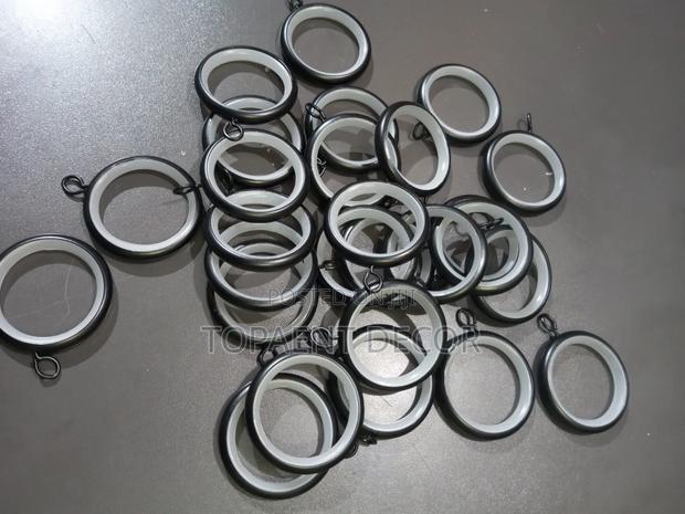 Bronze Round Rings With a Plastic Band - thumbnail 2