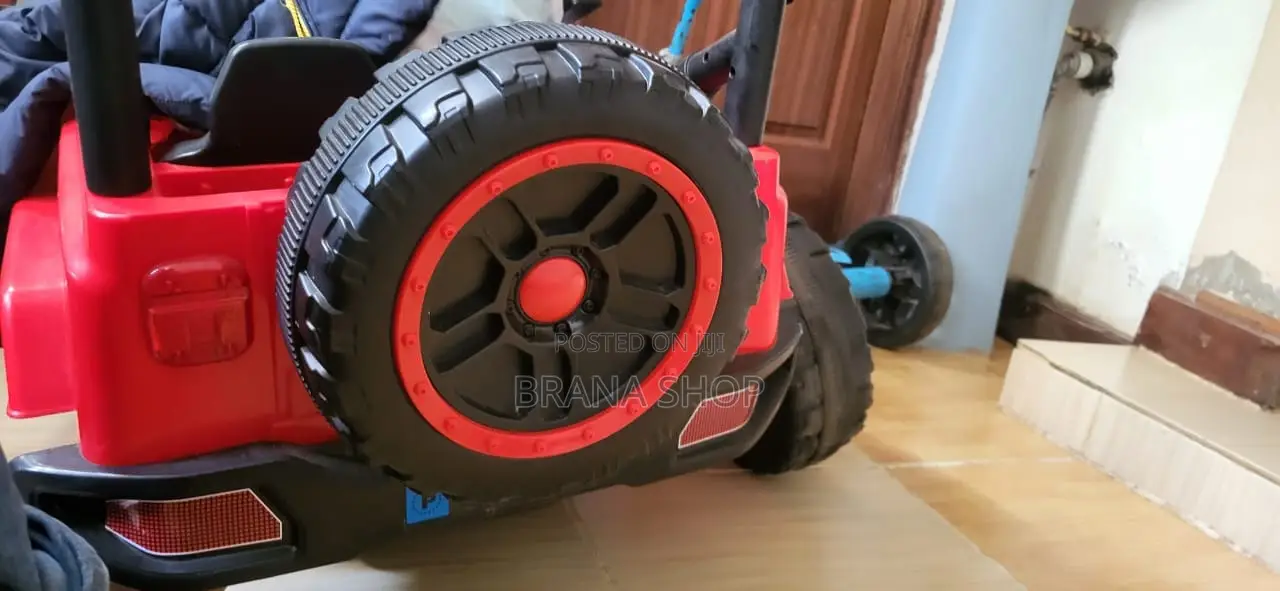 Rubbion Kids Red Electric Car