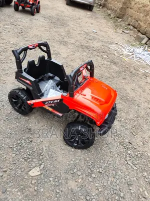 Rubbion Kids Red Electric Car