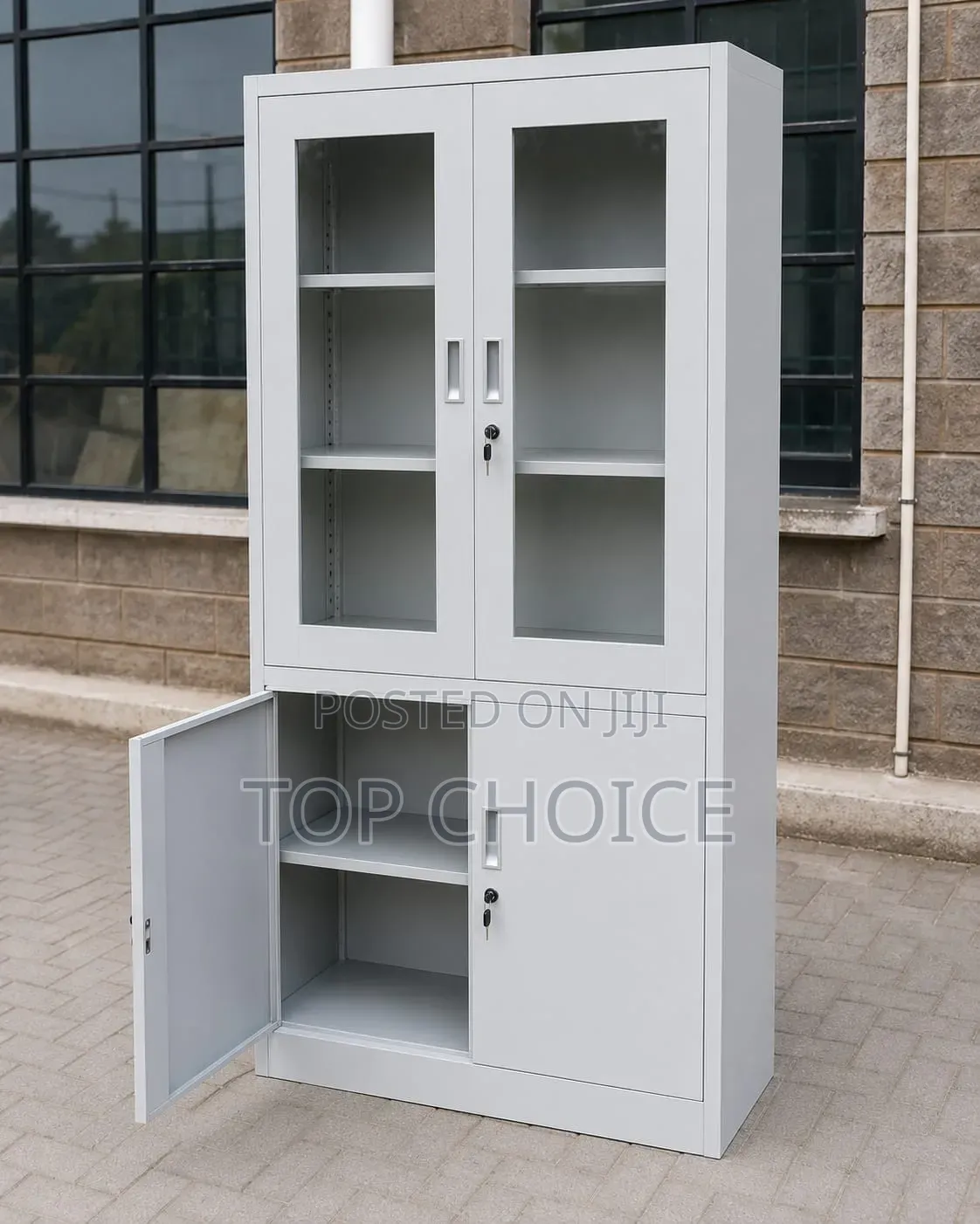 Half Doors - Glass Filling Cabinets