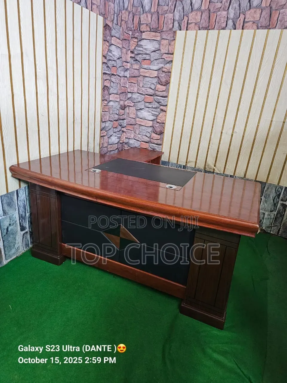 Mahogany 1.6 M ; Executive Office Desk
