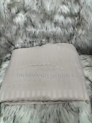 (6pcs) EXTRA KING SIZE Stripped Cotton Bedsheet