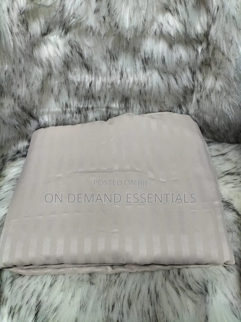 (6pcs) EXTRA KING SIZE Stripped Cotton Bedsheet