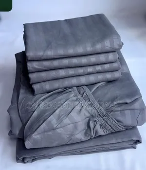 Striped Fitted Bedsheet Sets Material: Cotton