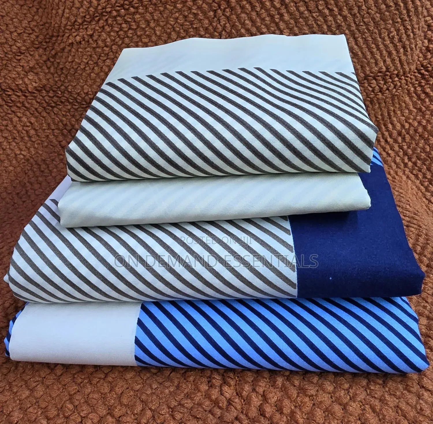 (6pc) Fitted Mix and Match Cotton Bedsheets
